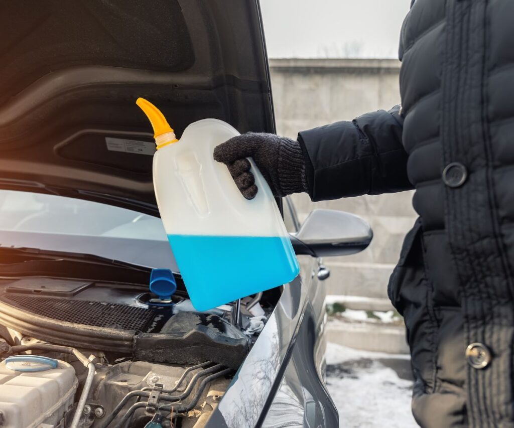 smaltimento liquido antigelo procedure